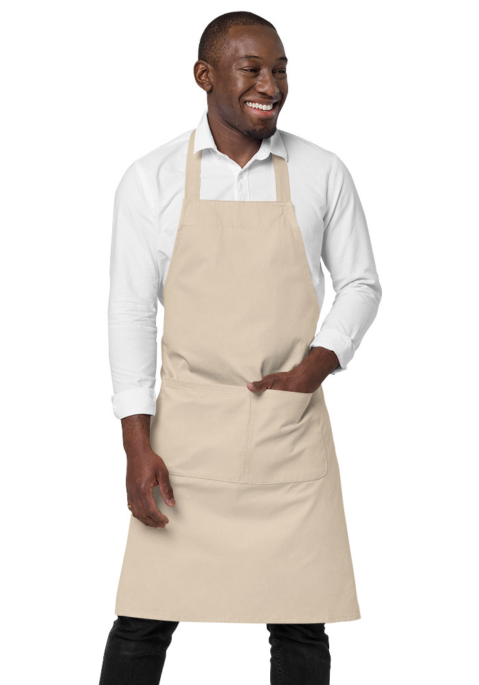 Printful catalogue preview of the SOL’S organic cotton apron in Rope